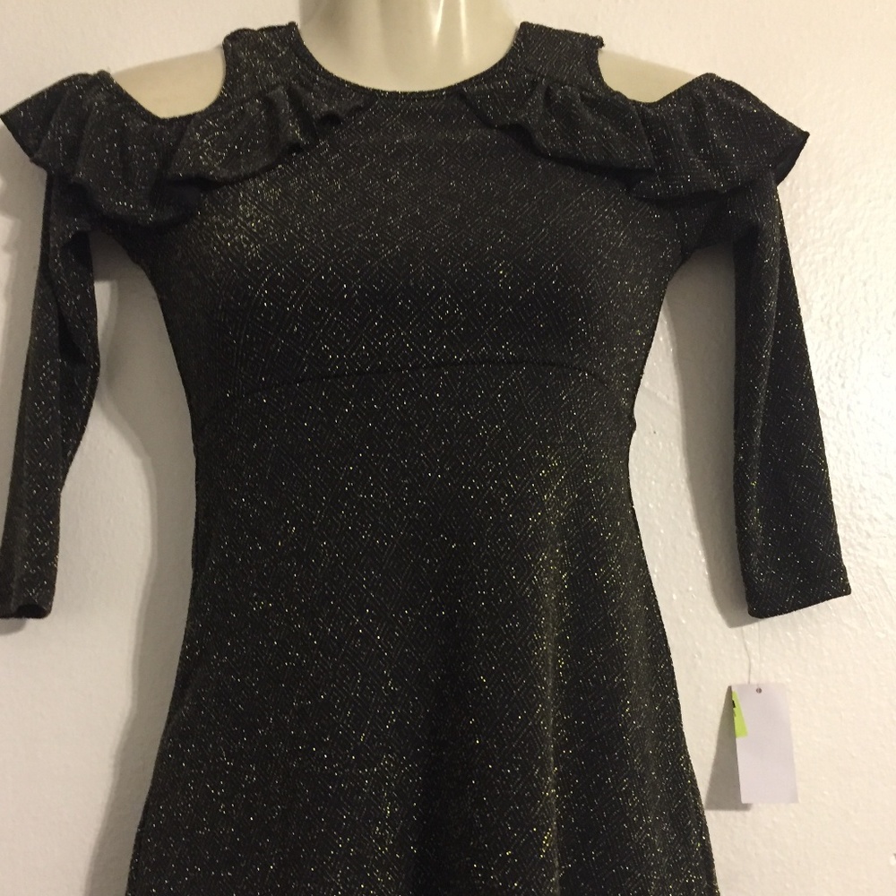Special Editions Girls glitter dress size 6-6X NEW